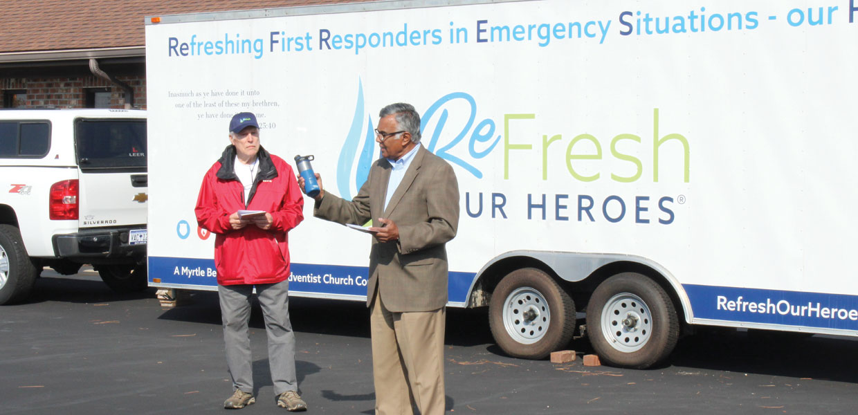Myrtle Beach Church Holds ReFresh Our Heroes Ribbon Cutting 